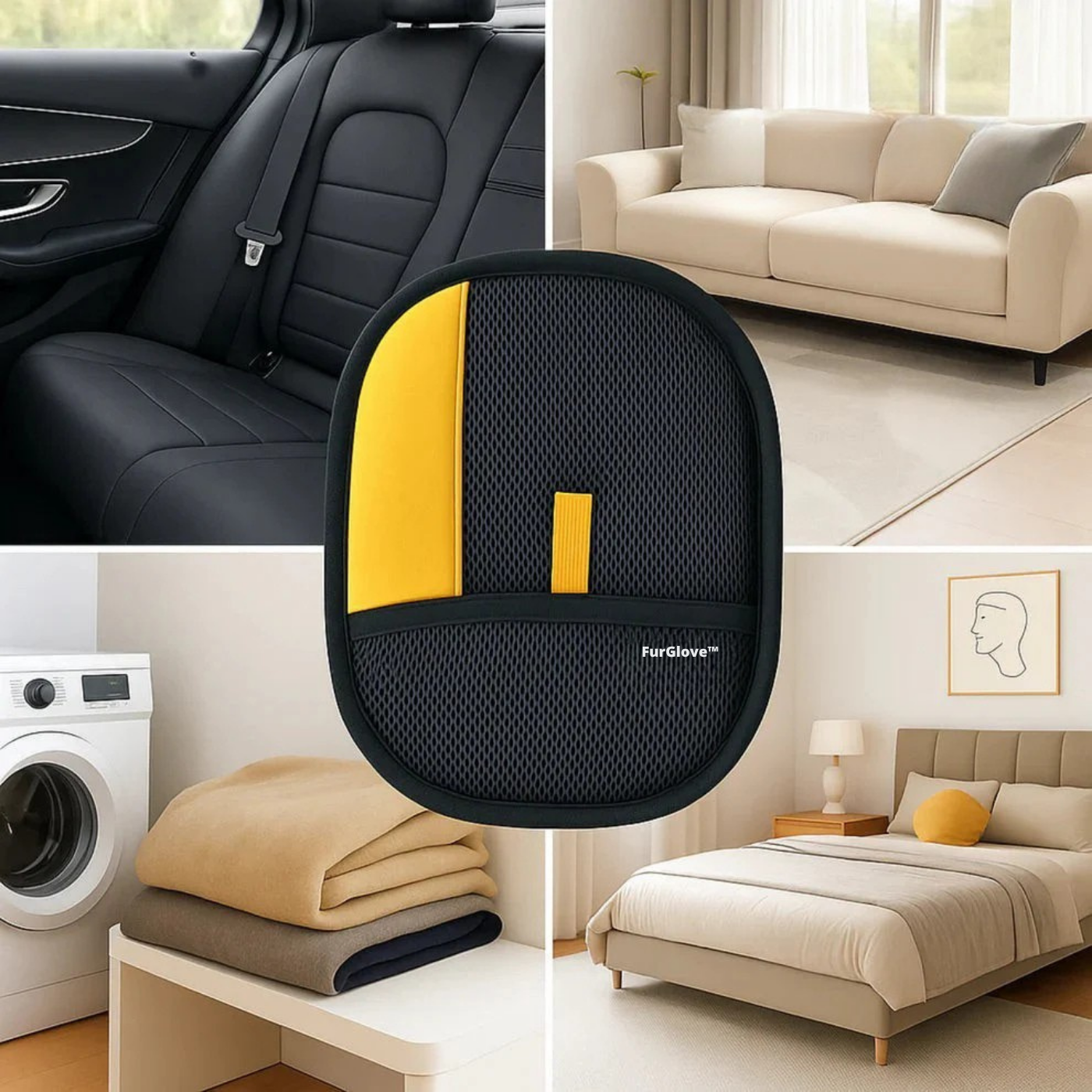 FurGlove™ – Il guanto definitivo per la rimozione dei peli di animali domestici