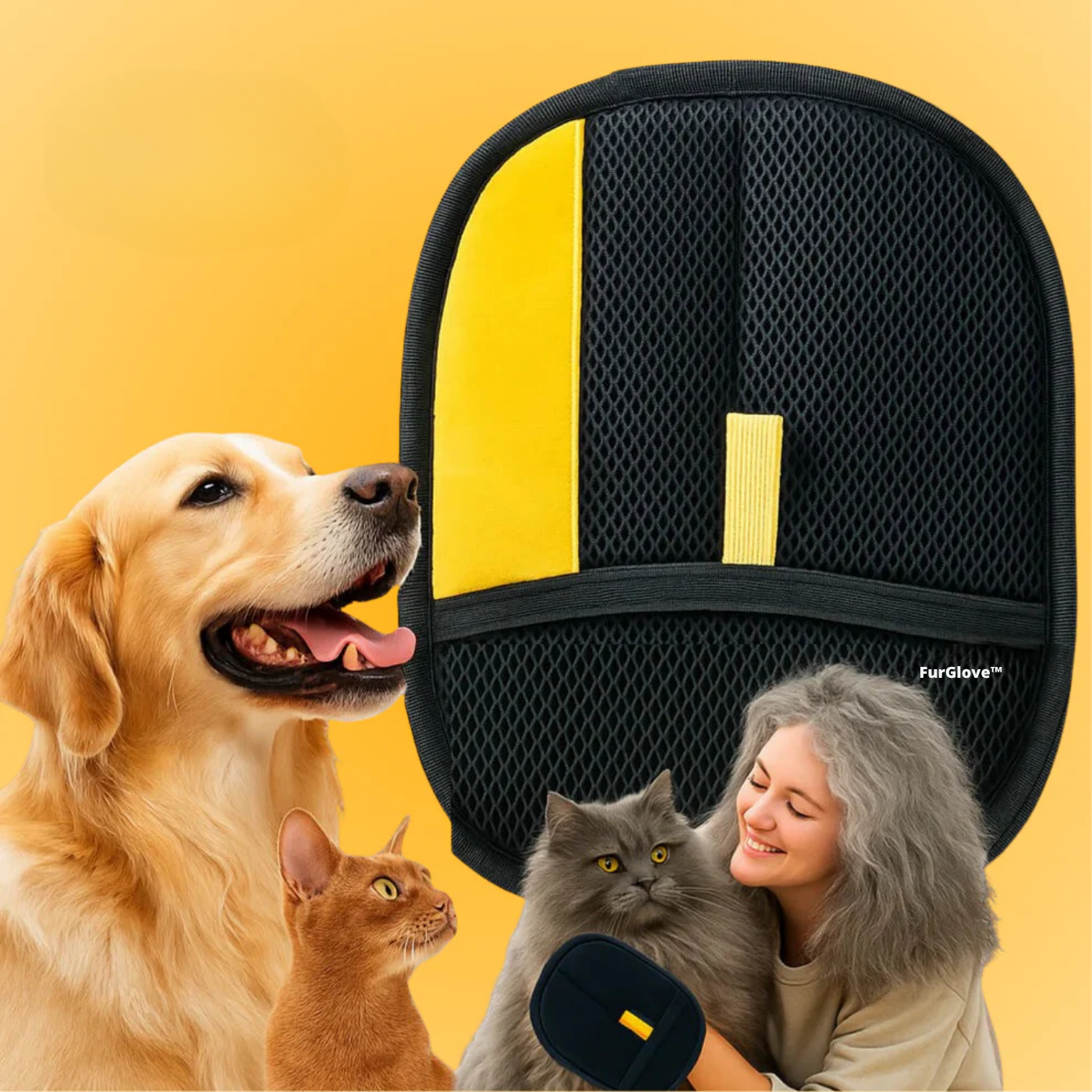 FurGlove™ – Il guanto definitivo per la rimozione dei peli di animali domestici